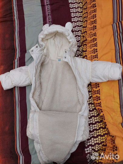 Зимний конверт для девочки