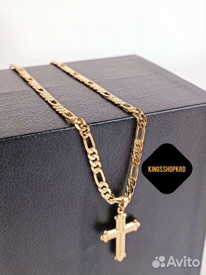 Цепочка и крестик