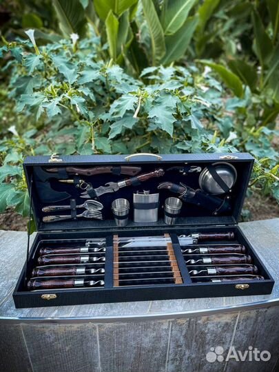 Шашлычный набор Люкс