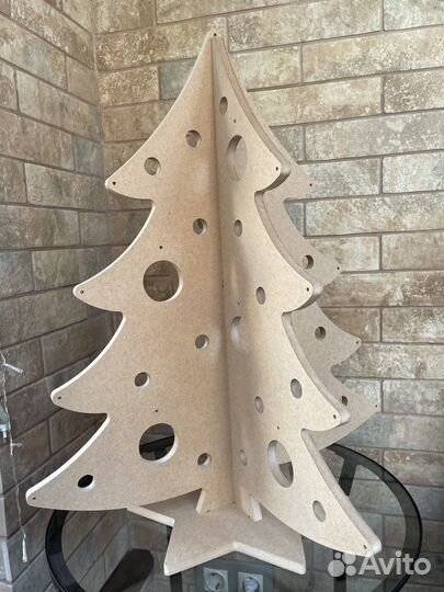 Деревянная Ёлочка из мдф