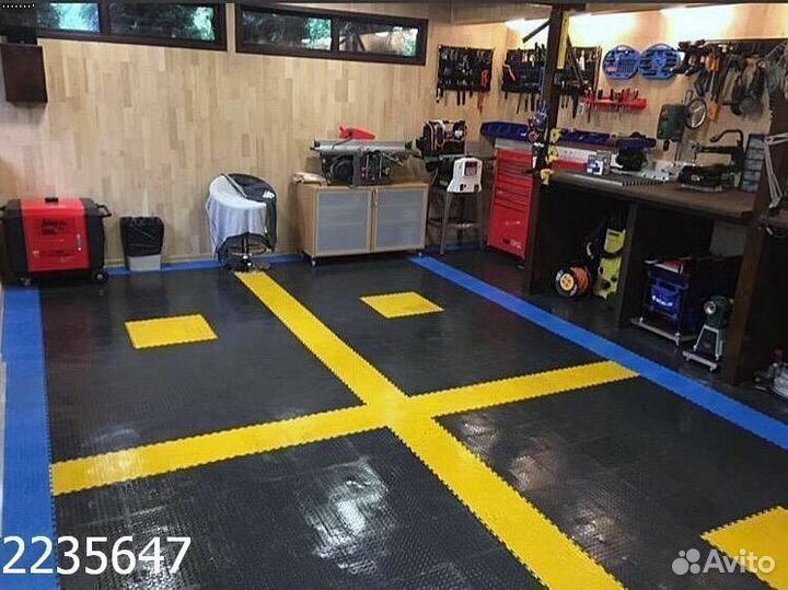 Напольное покрытие для гаража