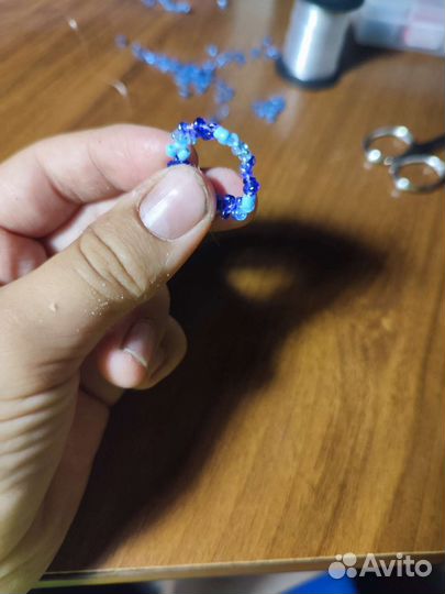 Кольца из бисера