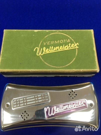 Губная гармошка Weltmeister. Германия оригинал