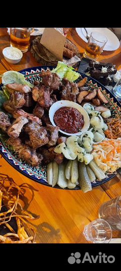 Доставка шашлыка, обедов