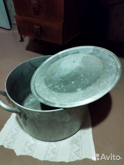 Кастрюли алюминиевые СССР 35 литров