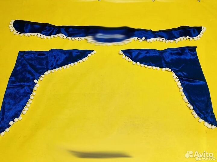 Шторки на Газель с шариками комплект №4