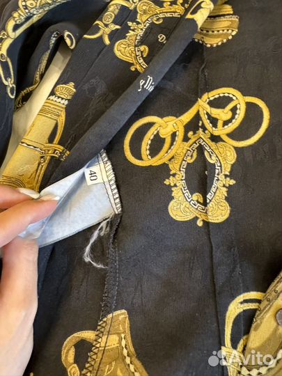 Блузка шелковая Dolce&Gabbana рубашка