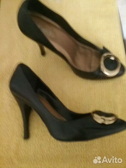 Туфли кожаные