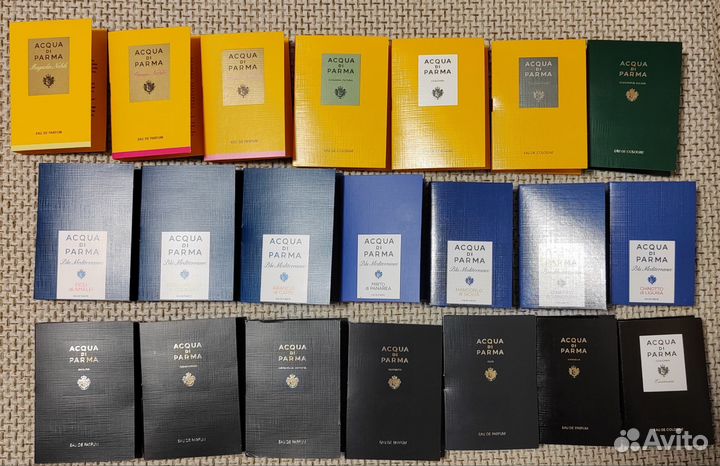 Коллекция пробников Acqua di Parma, 21 шт