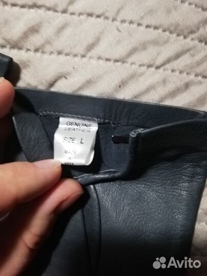 Перчатки натуральная кожа Индия