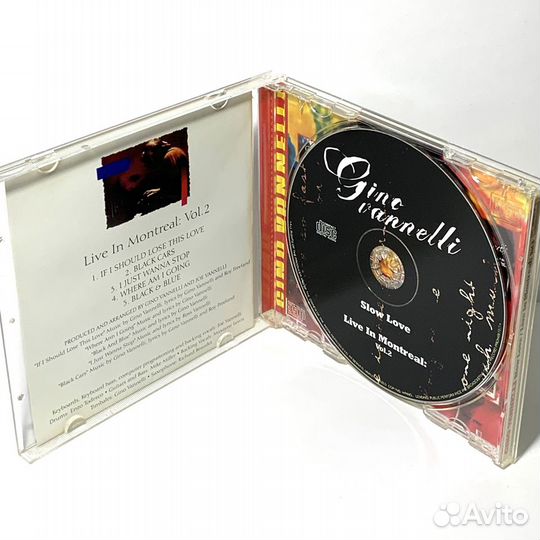 CD диск Gino Vannelli 