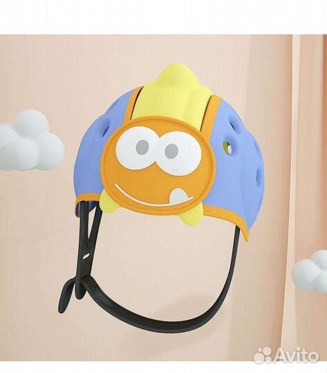 Мягкая шапка-шлем для защиты головы