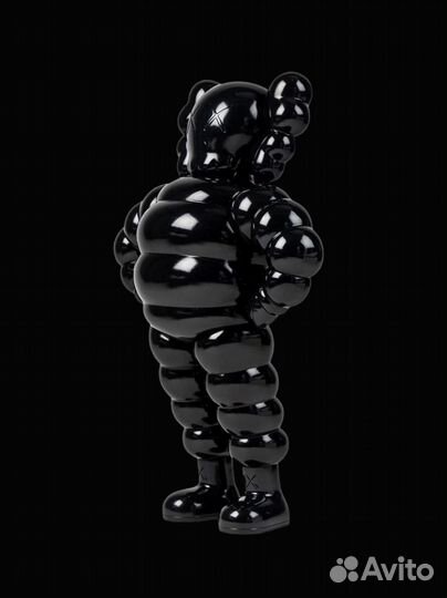 Kaws коллекционная фигурка chum черный