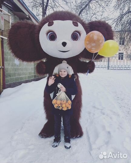 Поздравление Ушастик Чеба, ростовые куклы, танцор