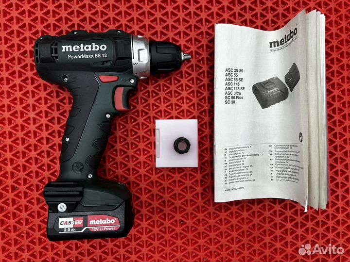 Аккумуляторная дрель Metabo PowerMaxx BS 12