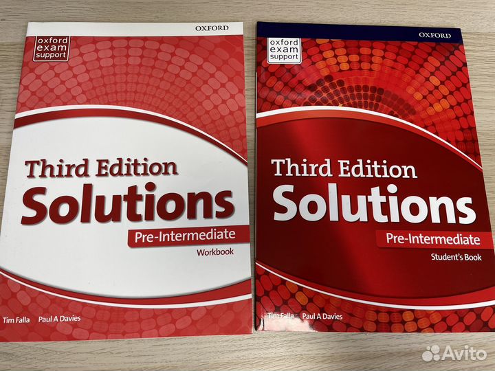 Solutions pre intermediate 3ed edition