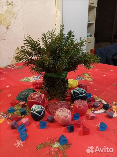 Букет цветов из мыла,драконы,новогодняя коллекция