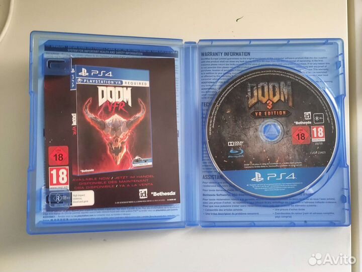 Doom 3 vr ps4