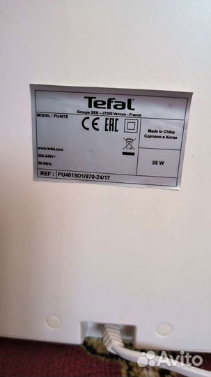 Воздухоочиститель Tefal
