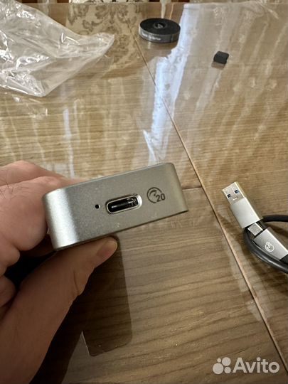 Внешний ssd nvme m2 usb- USB-C orico 20 Гбит/с