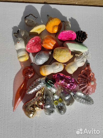 Елочные игрушки СССР