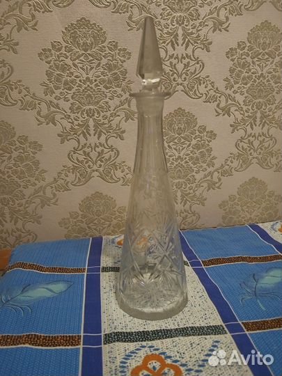 Графин хрустальный