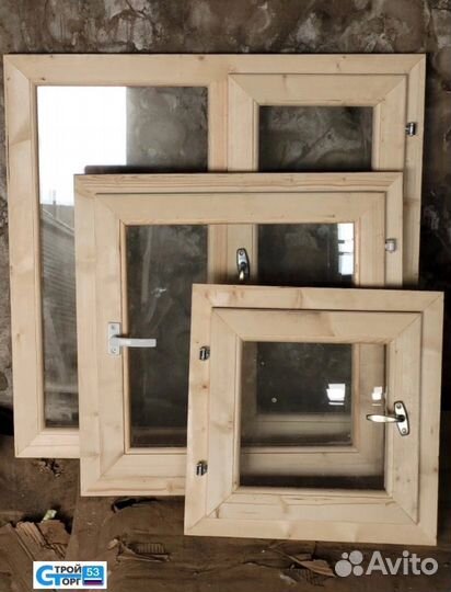 Деревянные окна