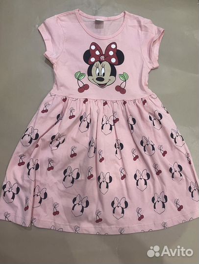 Одежда пакетом новая для девочки р.110