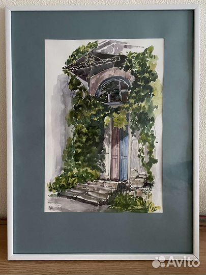 Картина акварель