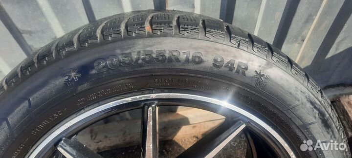 Диски воссены r16 с резиной 205/55 r16