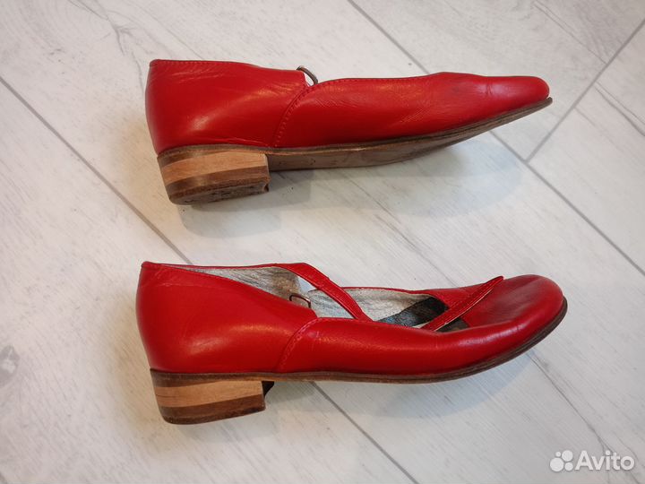 Туфли народные красные фольклор 31 размер