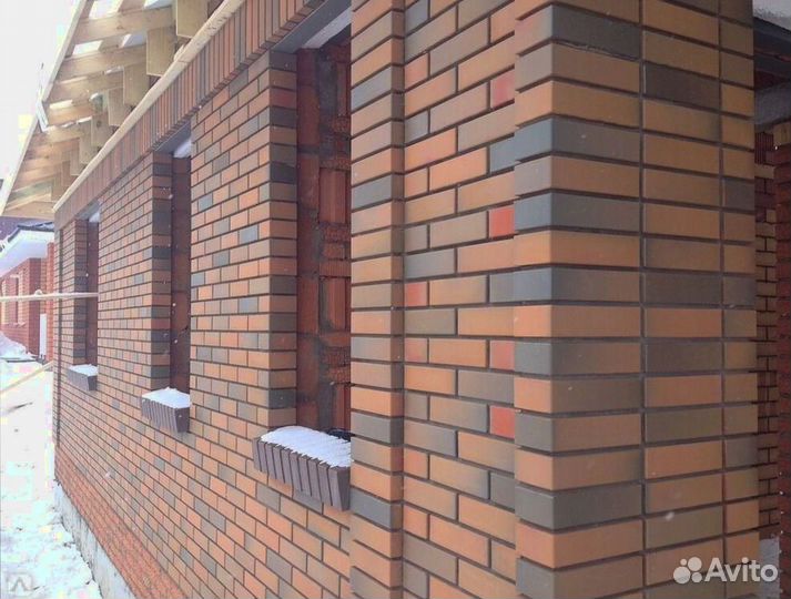 Кирпич лицевой облицовочный
