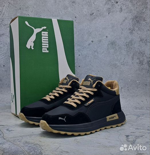 Мужские кроссовки puma зимние
