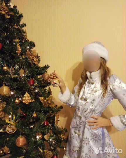 Костюм снегурочки детский