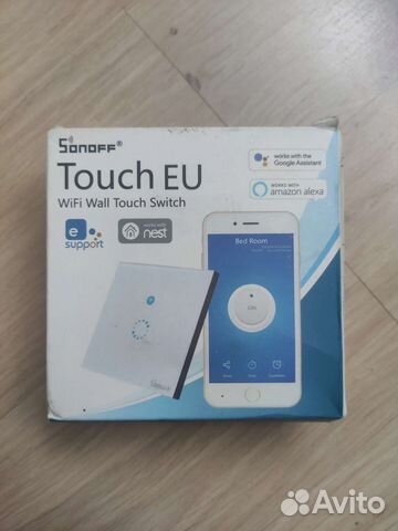 Sonoff Touch Wi-Fi умный сенсорный выключатель