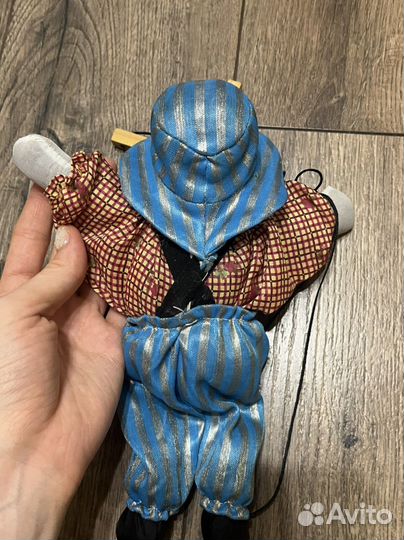 Кукла марионетка клоун