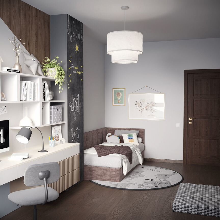 2-к. квартира, 58,5 м², 3/13 эт.