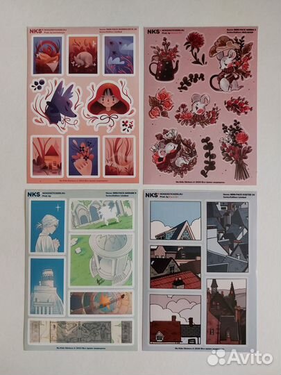 Стикеры Наклейки NKS / No Kids Stickers