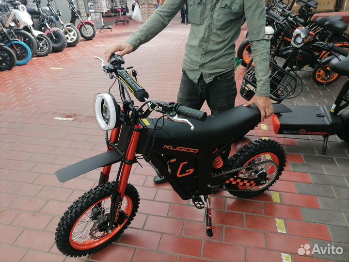 Электропитбайк kugoo wish 01