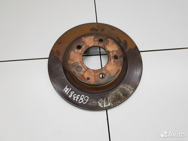 Диск тормозной задний (Faw Besturn X80)