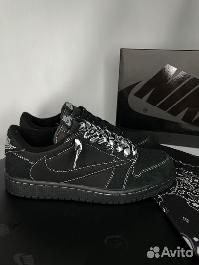 Nike air jordan 1 low travis scott black phantom