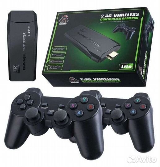 Игровая приставка game stick 64gb /10000 игр