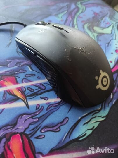 Игровая мышь steelseries rival 100