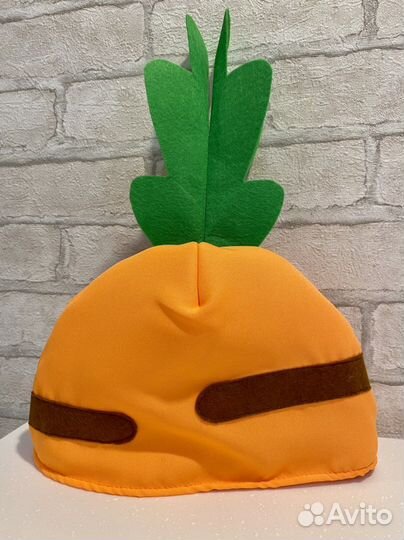 Карнавальная шапочка детская Морковь