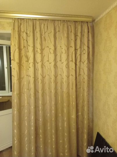 Комплект шторы и тюль+гардина