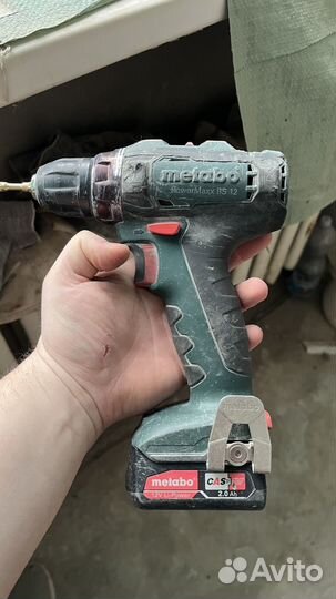 Шуруповерт Metabo Powermaxx bs 12