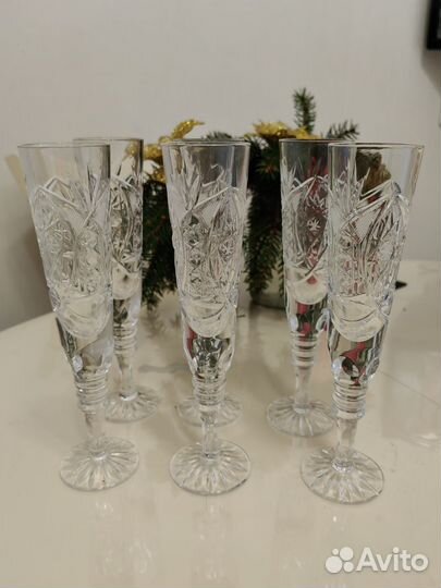 Хрустальные бокалы 150мл