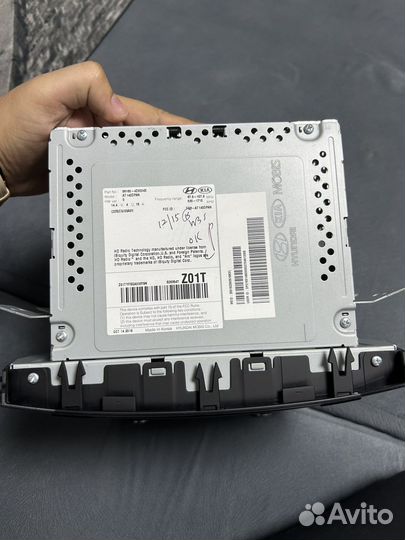 Штатная магнитола для Hyundai Santa fe 3