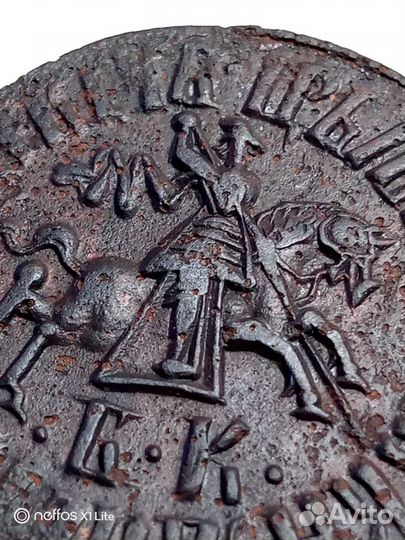 Копейка Петра 1712 г бк