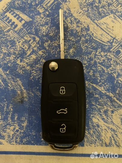 Ключ зажигания volkswagen polo